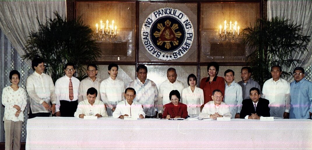 Signing of the RA 9029