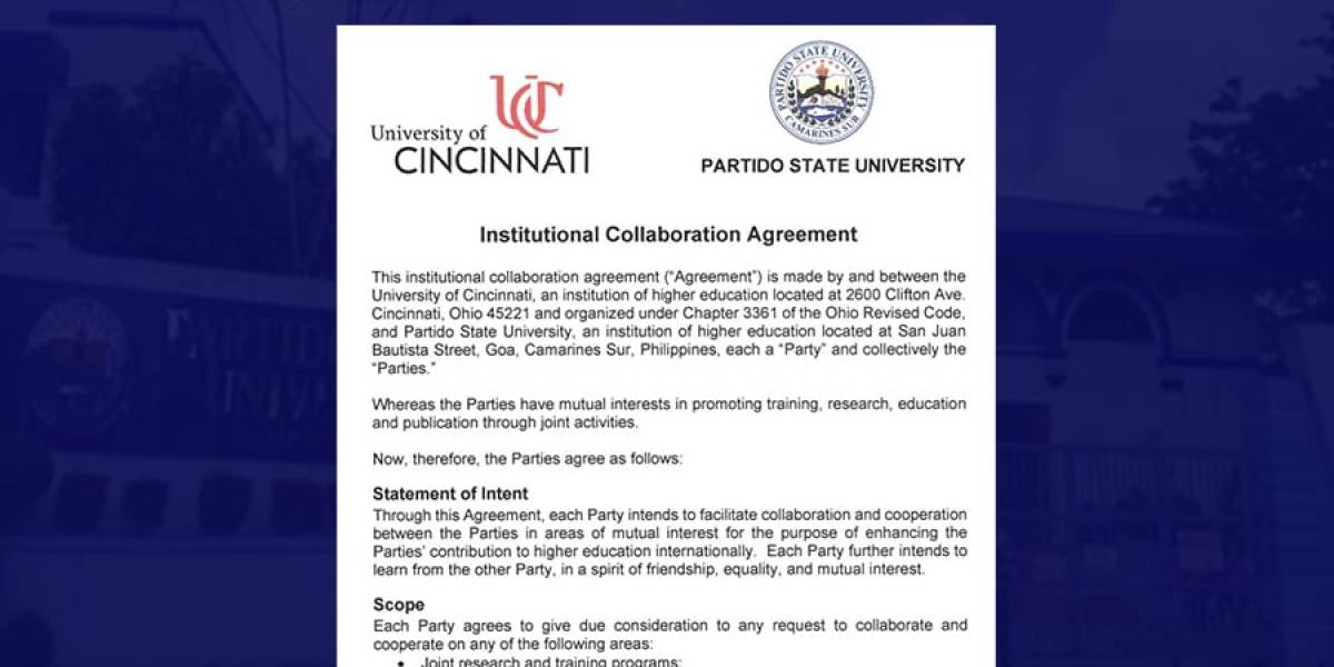 𝐏𝐚𝐫𝐒𝐔, 𝐔𝐧𝐢𝐯𝐞𝐫𝐬𝐢𝐭𝐲 𝐨𝐟 𝐂𝐢𝐧𝐜𝐢𝐧𝐧𝐚𝐭𝐢 𝐅𝐨𝐫𝐠𝐞 𝐈𝐧𝐬𝐭𝐢𝐭𝐮𝐭𝐢𝐨𝐧𝐚𝐥 𝐏𝐚𝐫𝐭𝐧𝐞𝐫𝐬𝐡𝐢𝐩