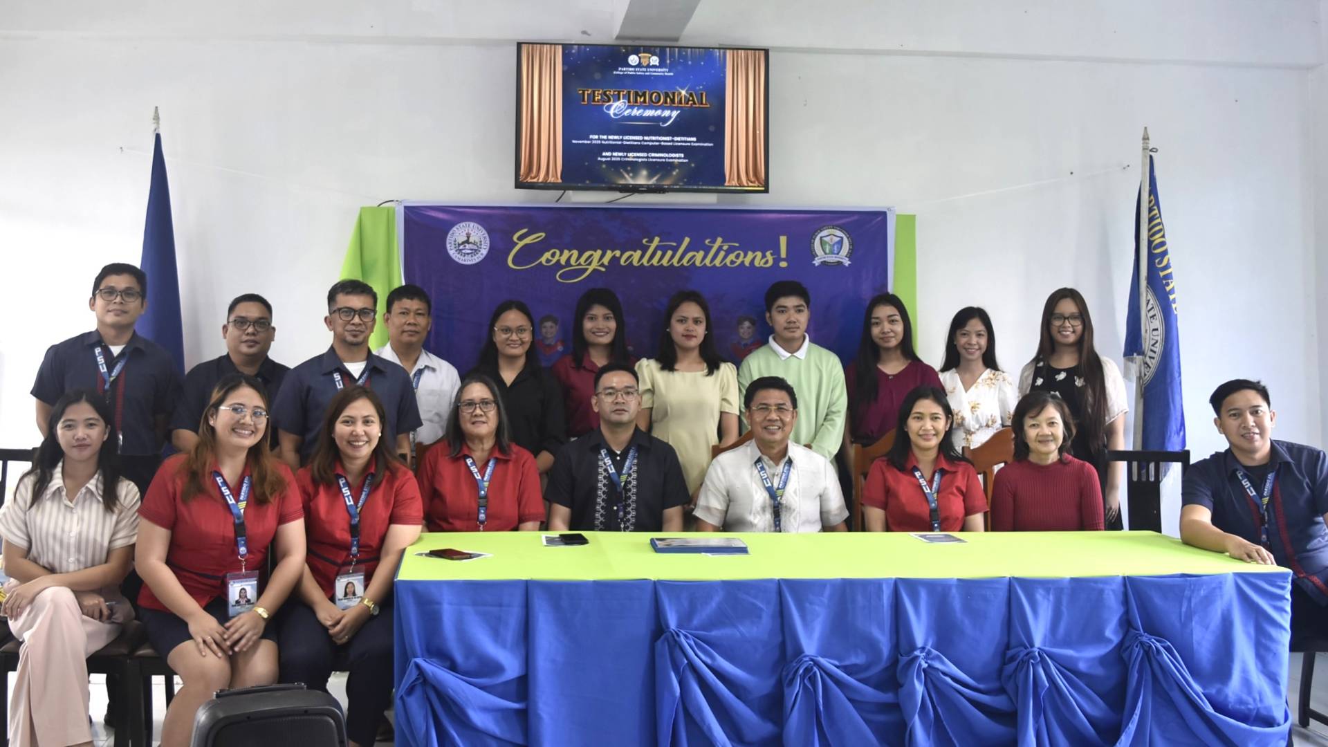 𝐏𝐚𝐫𝐒𝐔 𝐂𝐞𝐥𝐞𝐛𝐫𝐚𝐭𝐞𝐬 𝐧𝐞𝐰𝐥𝐲 𝐥𝐢𝐜𝐞𝐧𝐬𝐞𝐝 𝐍𝐮𝐭𝐫𝐢𝐭𝐢𝐨𝐧𝐢𝐬𝐭-𝐃𝐢𝐞𝐭𝐢𝐭𝐢𝐚𝐧𝐬 𝐚𝐧𝐝 𝐂𝐫𝐢𝐦𝐢𝐧𝐨𝐥𝐨𝐠𝐢𝐬𝐭𝐬 𝐢𝐧 𝐚 𝐓𝐞𝐬𝐭𝐢𝐦𝐨𝐧𝐢𝐚𝐥 𝐂𝐞𝐫𝐞𝐦𝐨𝐧𝐲