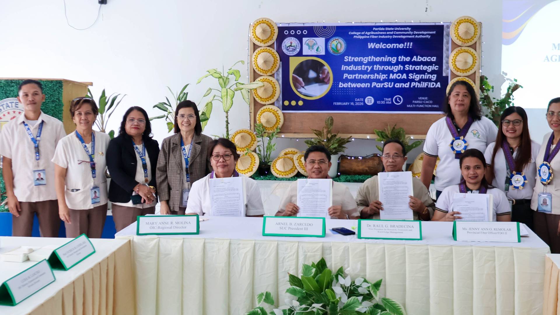 𝐏𝐚𝐫𝐒𝐔, 𝐏𝐡𝐢𝐥𝐅𝐈𝐃𝐀 𝐑𝐞𝐧𝐞𝐰 𝐏𝐚𝐫𝐭𝐧𝐞𝐫𝐬𝐡𝐢𝐩 𝐭𝐨 𝐃𝐫𝐢𝐯𝐞 𝐀𝐛𝐚𝐜𝐚 𝐈𝐧𝐧𝐨𝐯𝐚𝐭𝐢𝐨𝐧