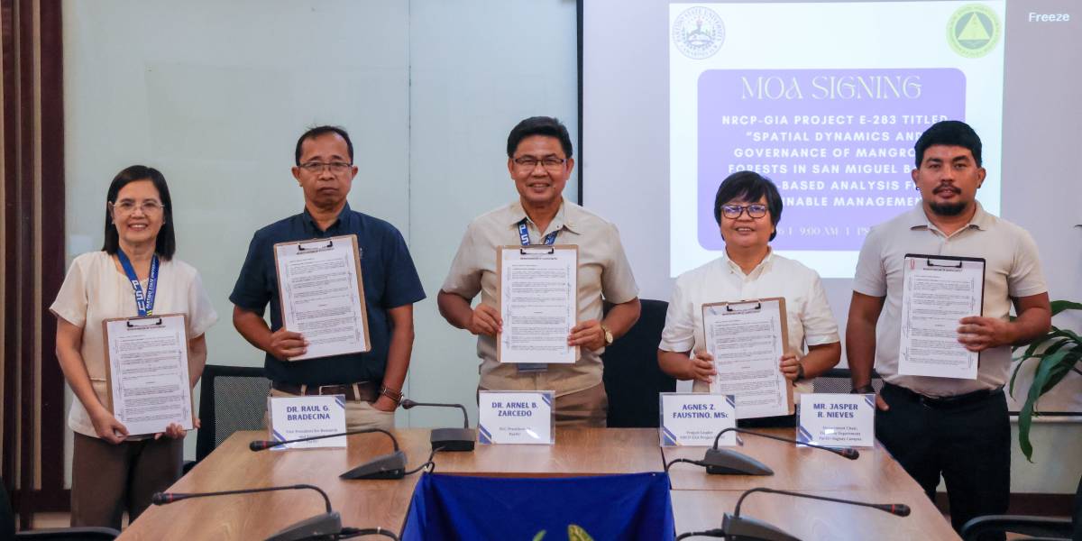 𝐏𝐚𝐫𝐒𝐔, 𝐂𝐁𝐒𝐔𝐀 𝐅𝐨𝐫𝐦𝐚𝐥𝐢𝐳𝐞 𝐑𝐞𝐬𝐞𝐚𝐫𝐜𝐡 𝐏𝐚𝐫𝐭𝐧𝐞𝐫𝐬𝐡𝐢𝐩 𝐟𝐨𝐫 𝐒𝐚𝐧 𝐌𝐢𝐠𝐮𝐞𝐥 𝐁𝐚𝐲 𝐌𝐚𝐧𝐠𝐫𝐨𝐯𝐞 𝐒𝐭𝐮𝐝𝐲