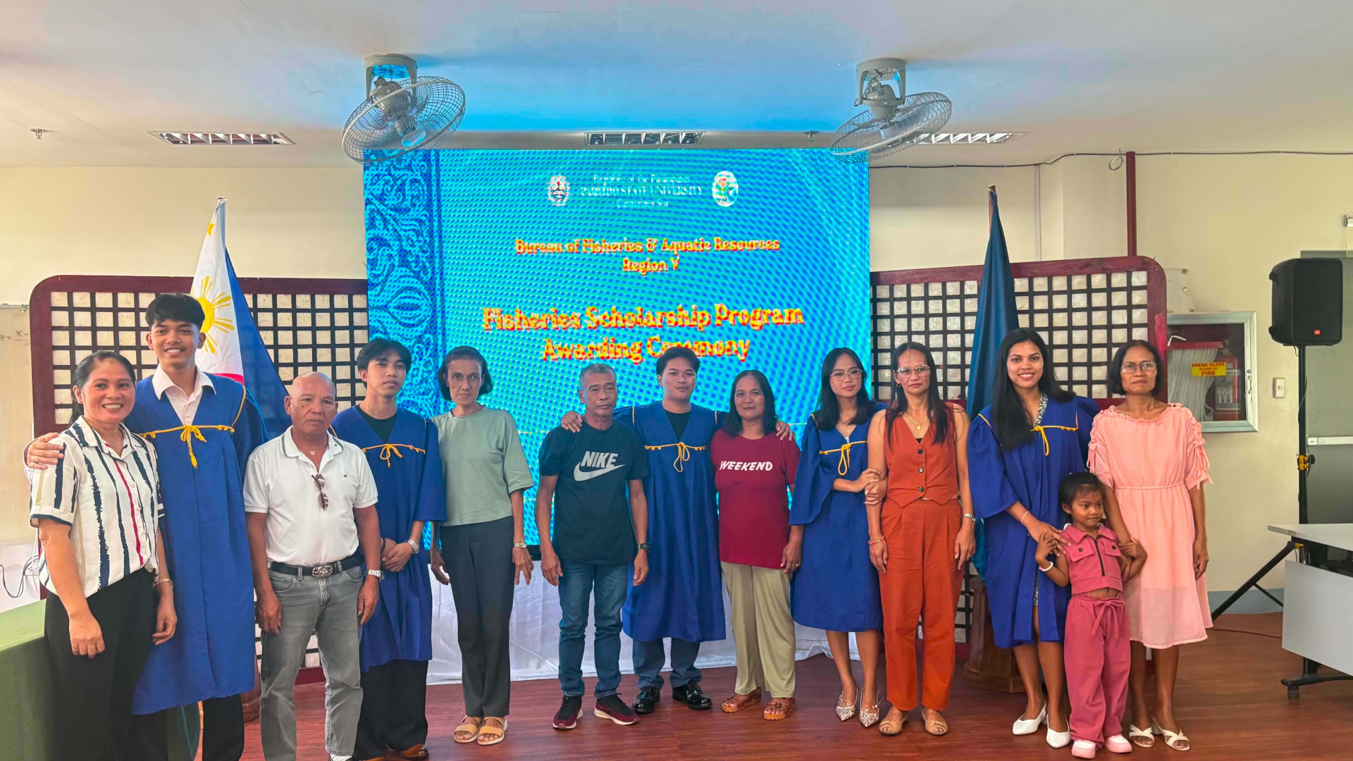 BFAR Honors Five ParSU Fisheries Scholar-Graduates for Academic Excellence