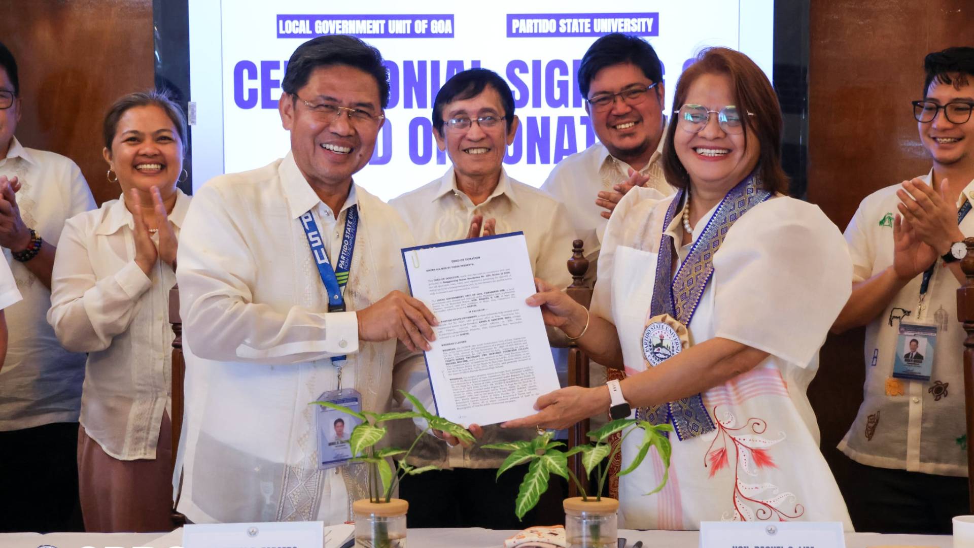 𝐏𝐚𝐫𝐒𝐔, 𝐋𝐆𝐔 𝐆𝐨𝐚 𝐒𝐞𝐚𝐥 𝐃𝐞𝐞𝐝 𝐨𝐟 𝐃𝐨𝐧𝐚𝐭𝐢𝐨𝐧 𝐟𝐨𝐫 𝐋𝐨𝐧𝐠-𝐒𝐭𝐚𝐧𝐝𝐢𝐧𝐠 𝐂𝐚𝐦𝐩𝐮𝐬 𝐋𝐚𝐧𝐝𝐬